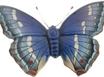 Beswick_Purple_Emperor_Butterfly_Plauqe