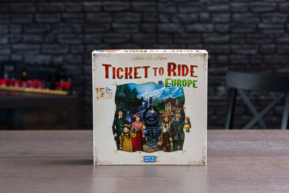 Ticket to Ride Europe 15th Anniversary Collector’s Edition