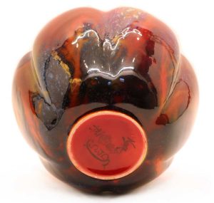 Doulton vase marked Sung and signed Noke