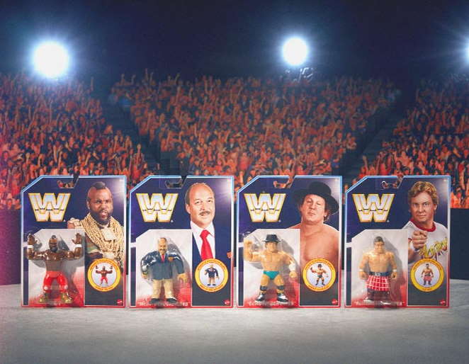 Retro Royal Rumble Figures from Mattel Retro Wave 1