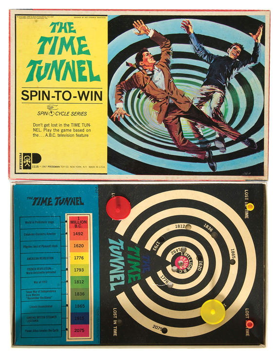 the time tunnel spin to win game