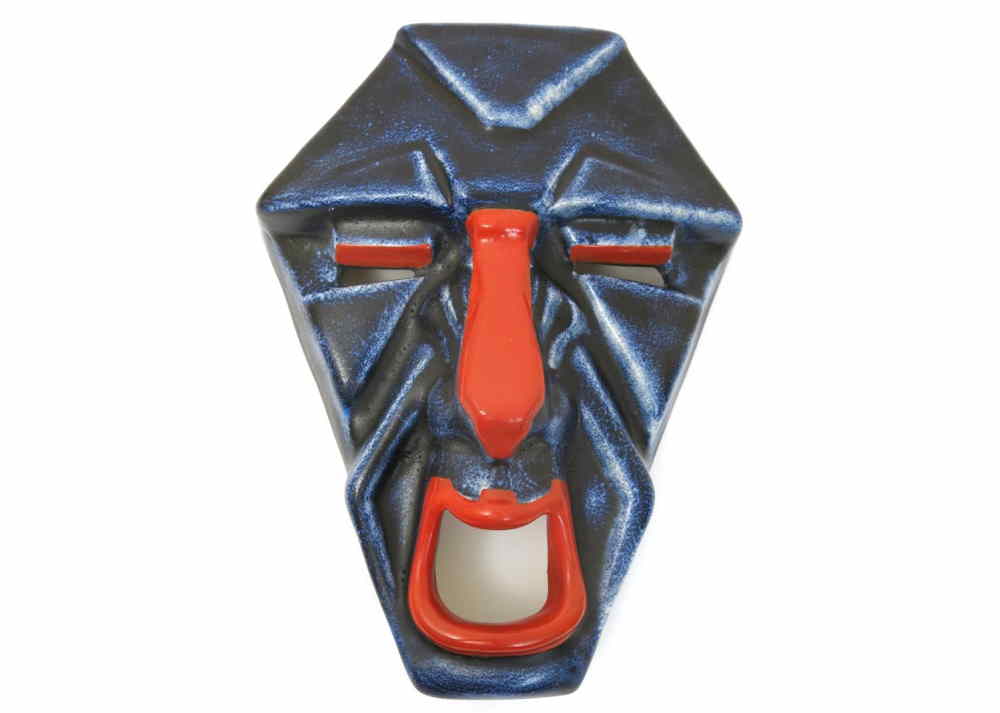 Clarice Cliff Grotesque Mask a rare Bizarre mask designed by Ron Birks