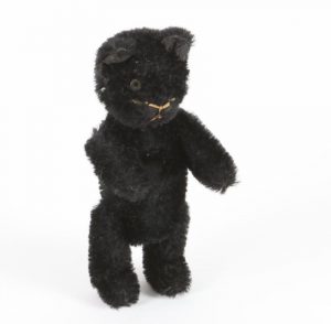 Schuco black cat perfume bottle