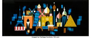 Mary Blair Concept Art For Its A Small World