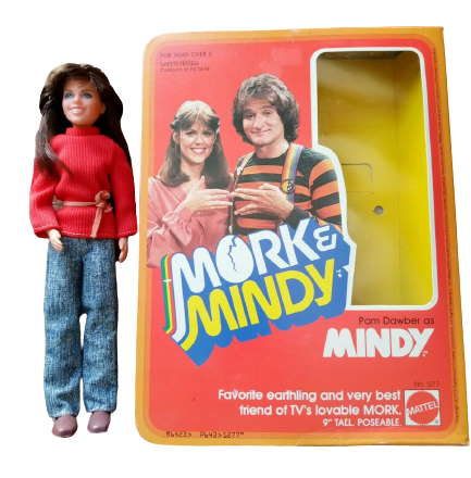 Mattel Pam Dawber as Mindy action figure from Mork and Mindy