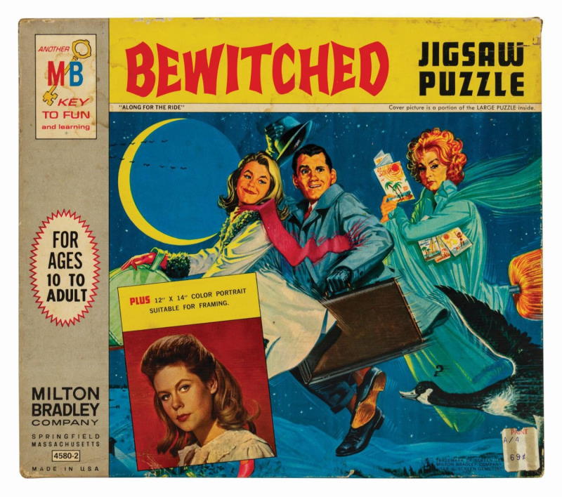 Bewitched Jigsaw Puzzle by Milton Bradley