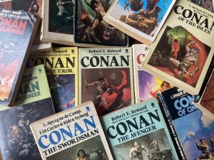 conan the barbarian paperback books