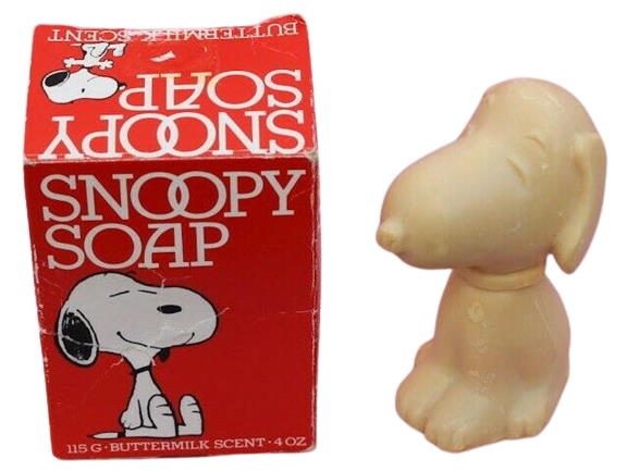 snoopy soap with box by norton of london