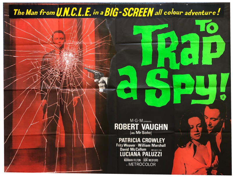 To Trap A Spy The Man From Uncle Quad Poster