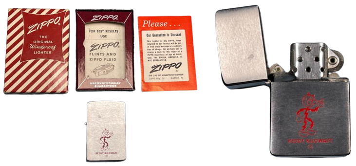REDDY KILOWATT Zippo Lighter