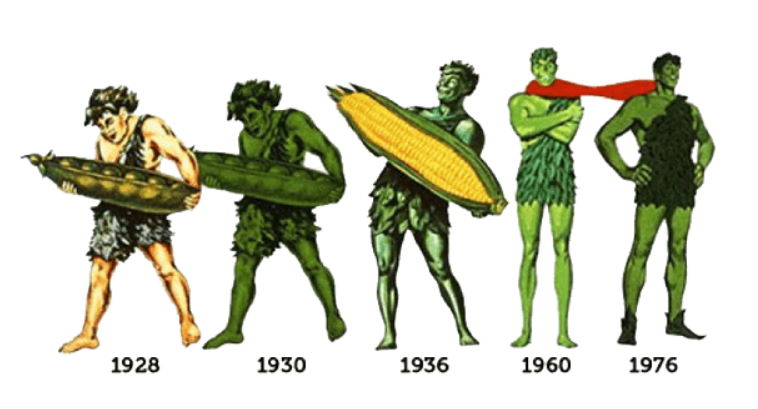 green giant appearance over the years