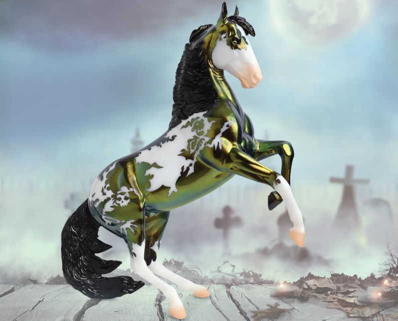 Maelstrom the Breyer 2022 Halloween Horse