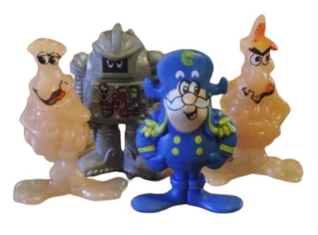 capn crunch robomaster and soggies plastic toy premium