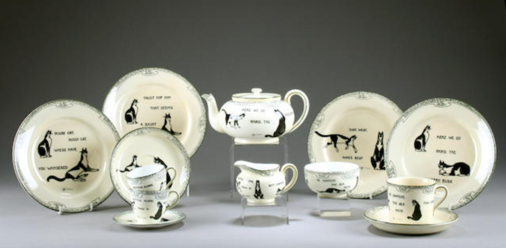 A Royal Doulton Kateroo Part Tea And Coffee Service By Souter