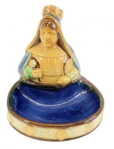 Harry Simeon for Royal Doulton, a Queen of Diamonds bibelot