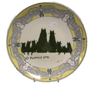 Kateroo series ware plate O Perfect Love