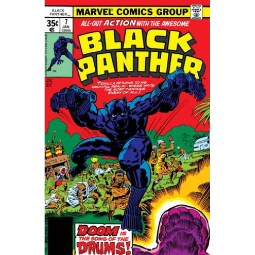 Black Panther Volume 1 Issue 7 cover