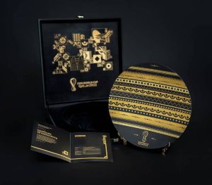 FIFA Qatar 2022 Limited Edition Handmade Decorative Plate