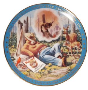 Smokey Bear 50th Anniversary Collector Plate A Dream Well Remembered