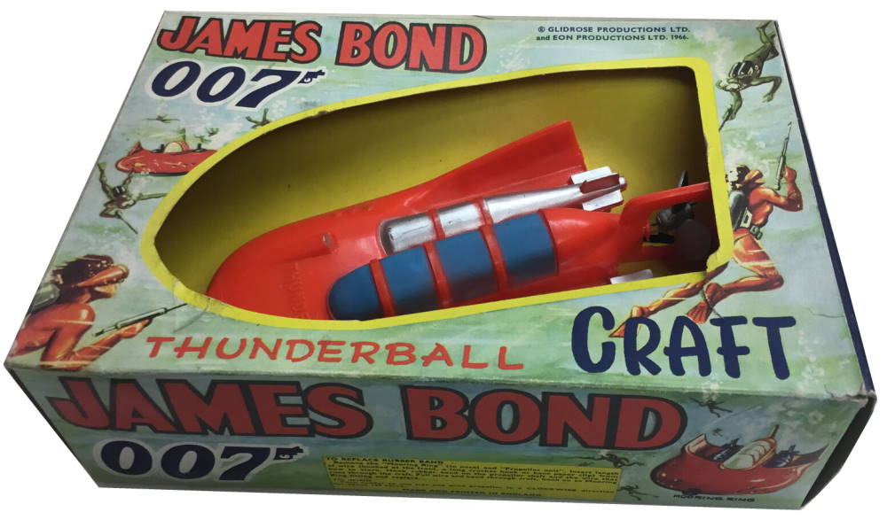 Lone Star James Bond 007 Thunderball Underwater Craft Boxed Harvey Series