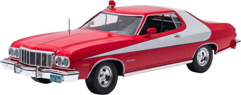 ERTL JOYRIDE RC2 1976 Ford Gran Torino Starsky & Hutch véhicule 1:18