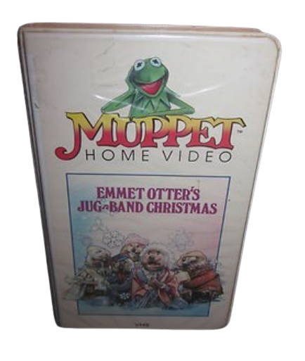 Muppets Emmet Otter's Jug Band Christmas Home Video VHS Tape