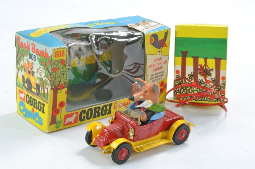 Boom Boom Collecting Basil Brush