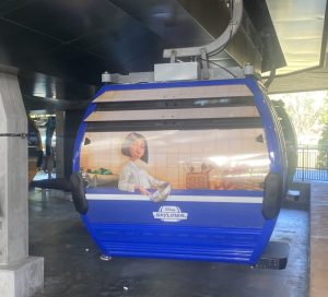 Disney Skyliner Gondola featuring Ratatouille
