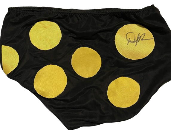 Dusty Rhodes Signed Polka Dot Trunks