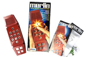 Merlin Palitoy console and box