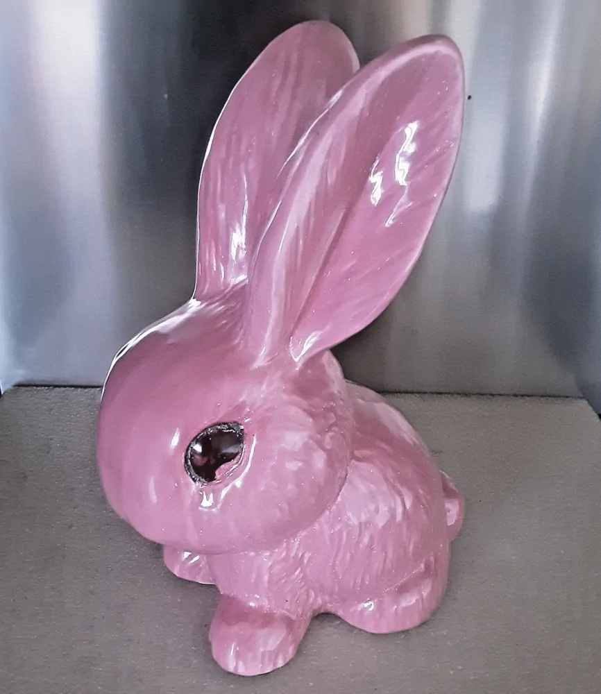 Sylvac Snub Nose PINK Bunny Rabbit 1028