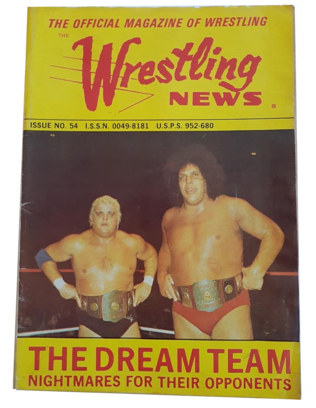 THE WRESTLING NEWS 1979 featuring DUSTY RHODES & ANDRE THE GIANT