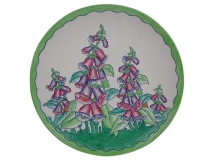 Charlotte Rhead Pattern 128 The Charlotte Rhead Foxglove Pattern Information and Price Guide