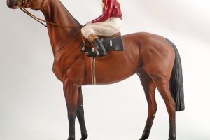 Beswick Connoisseur model of Red Rum with Brian Fletcher up