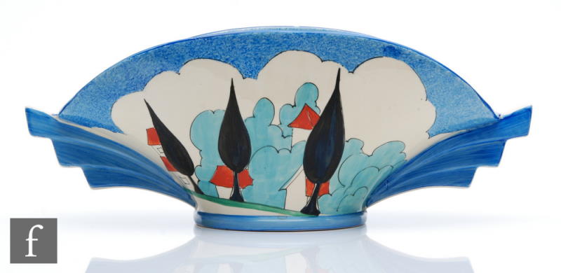 Clarice Cliff May Avenue A shape 450 Daffodil bowl circa 1933