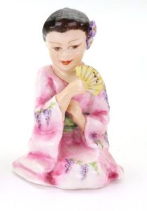 Japan Girl from Royal Worcester Children of the Nations Series
