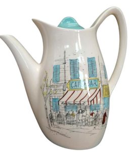 Midwinter Cannes Coffee Pot by Hugh Casson