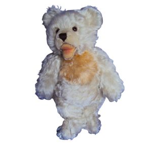 Rare vintage white Steiif Zotty bear