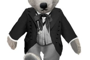 The Doctor Who 60th Anniversary Bear by Steiff Exclusive to Danbury Mint
