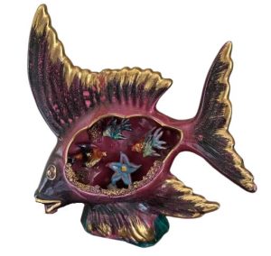 Vallauris Fish Lamp with light switched off