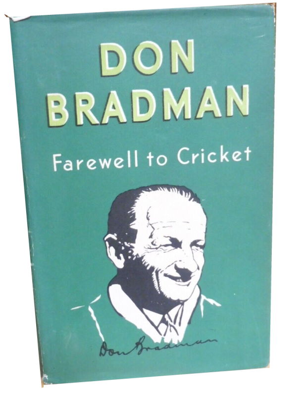1950 Farewell To Cricket by Don Bradman Signed by Don Bradman