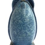 A Bourjois bakelite perfume container in the form of an owl rear view