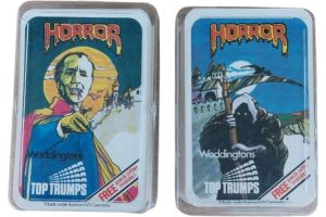 Vintage Horror Top Trumps Dracula and Devil Priest