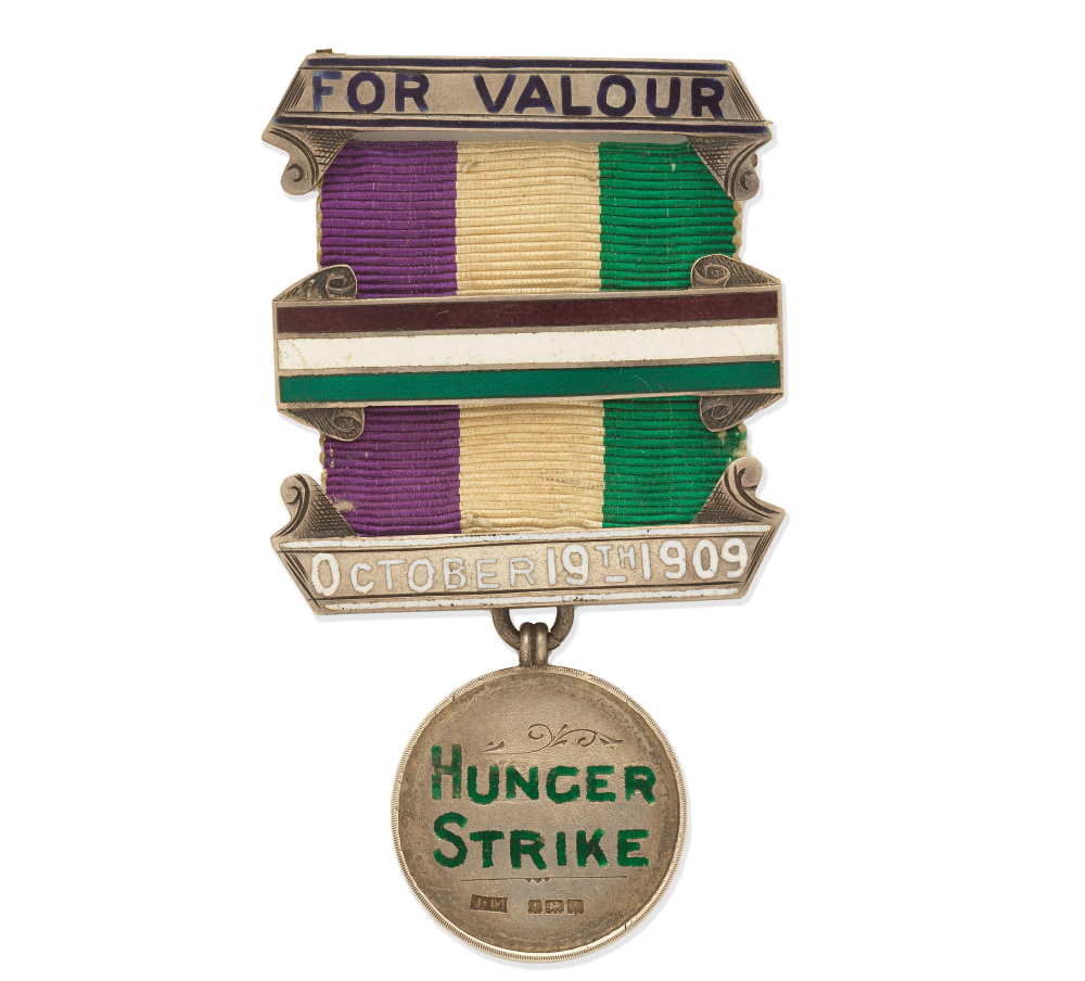 Hunger strike medal awarded by the WSPU to Maud Joachim