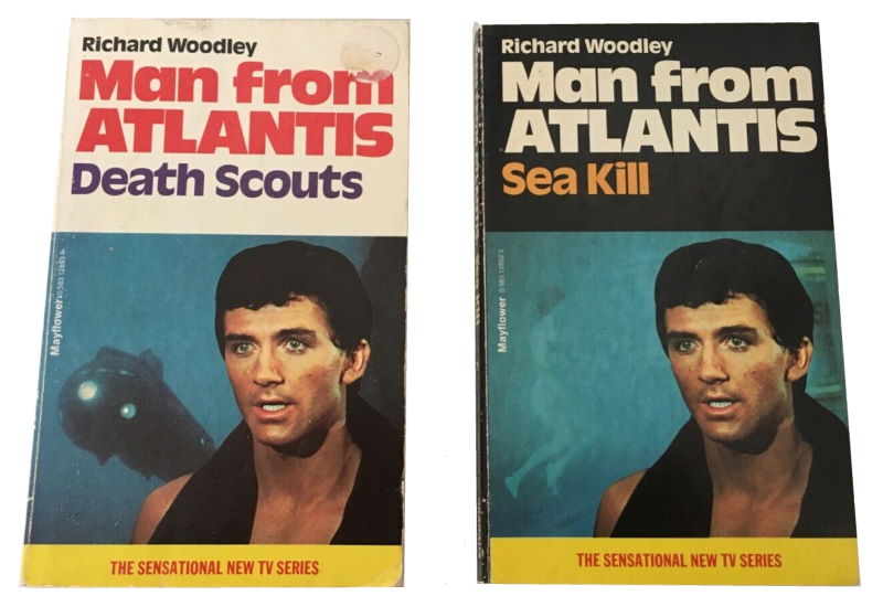Man From Atlantis books by Richard Woodley