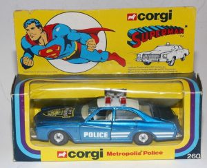 Corgi 260 Superman Metropolis Police Buick