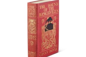 The Hound of the Baskervilles Arthur Conan Doyle 1902 Presentation copy of the first edition inscribed by the author