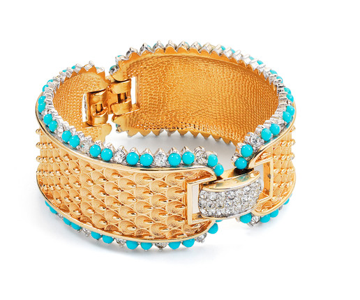 A Marcel Boucher hinged bangle