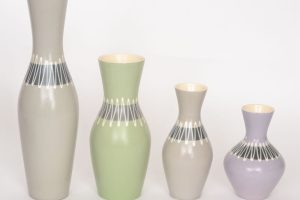 Hornsea Zig-Zag Vases