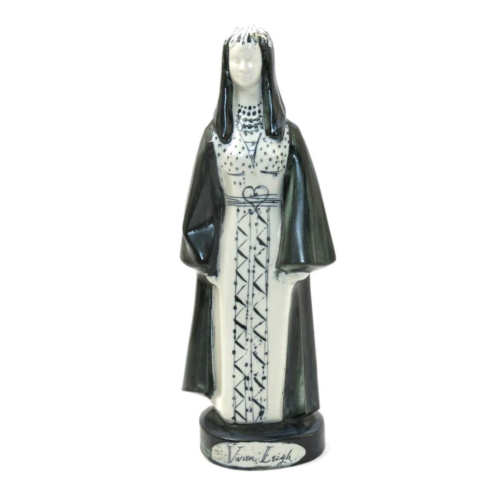 Vivien Leigh as Cleopatra a Briglin Pottery figure designed by Susan Parkinson
